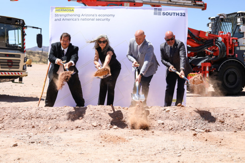 Groundbreaking marks the launch of South32 Hermosa Workforce Development Committee in Arizona